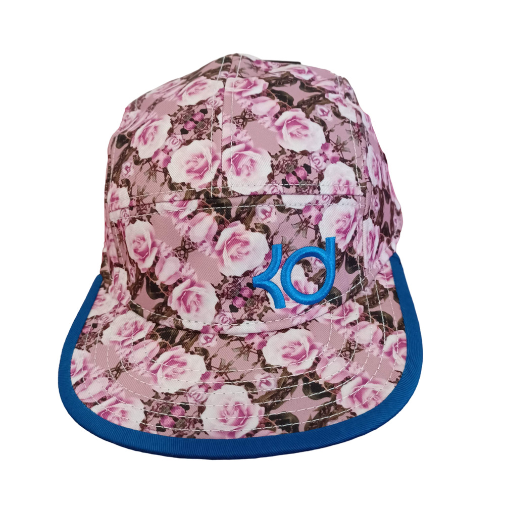 Nike Purple Floral Kevin Durant Logo Plastic Buckle Cap Hat One Size NWT